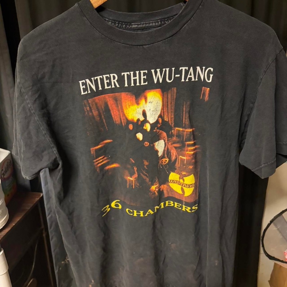 Vintage Wu tang Black tshirt